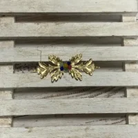 Broche Guirnalda Dorado Mate