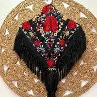 Mantoncillo Mod. Alegria - Negro