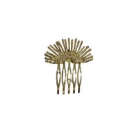 Peinecillo Corona Dorado Brillo