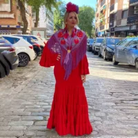 Traje de Flamenca Abril - Concha Vega