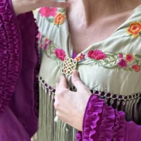 Broches Flamenca