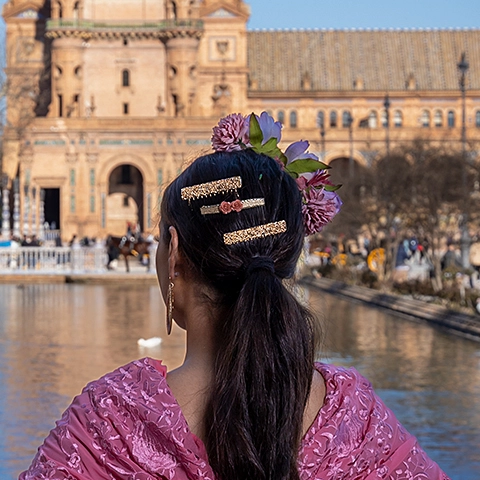 peinecillos de flamenca conchavega