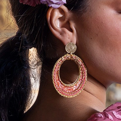pendientes de flamenca conchavega