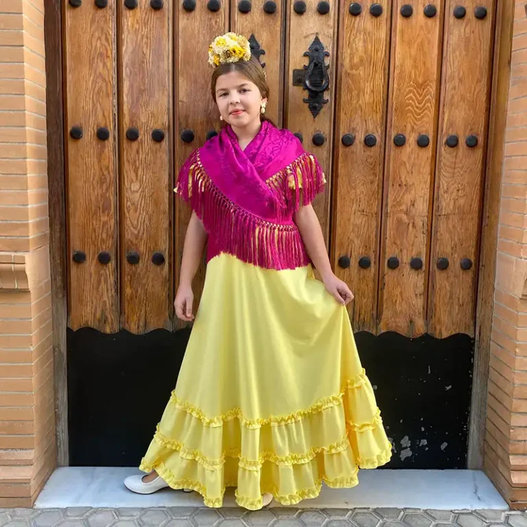 Traje flamenca infantil