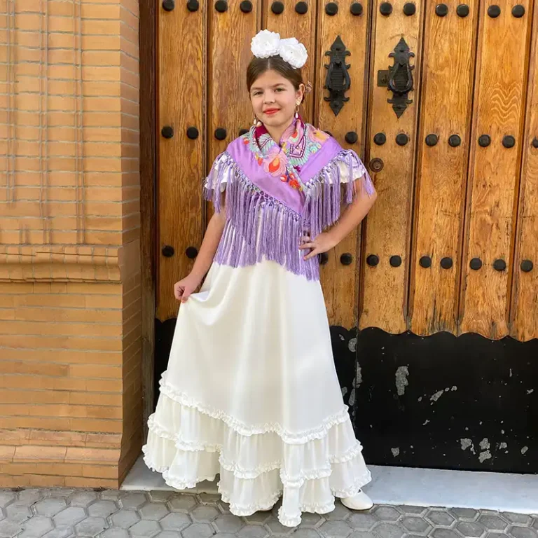 Traje flamenca infantil