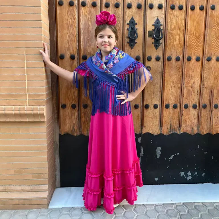 Traje flamenca infantil