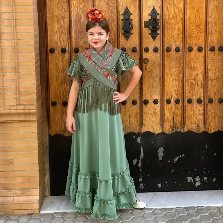 Traje flamenca infantil