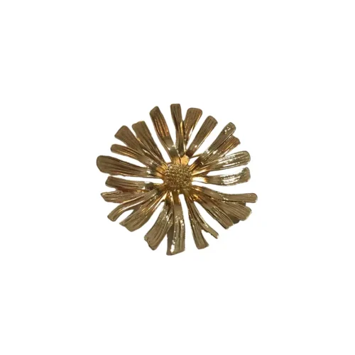 Broche Vintage Gil D’Agéna - Modèle Doré, Occasion, Joli Accessoire Fantaisie