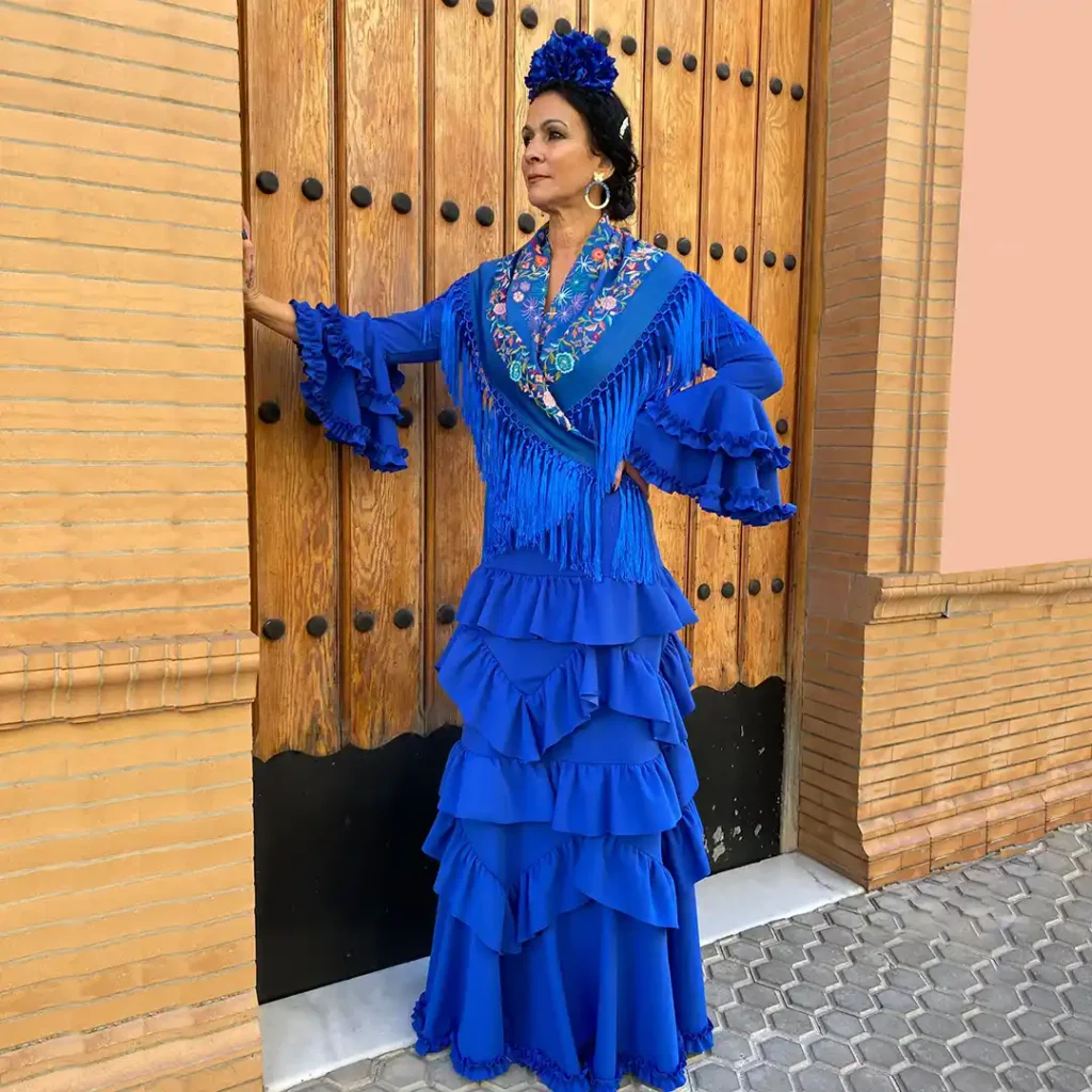 Traje flamenca