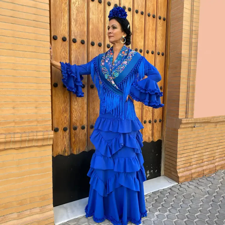 Traje flamenca