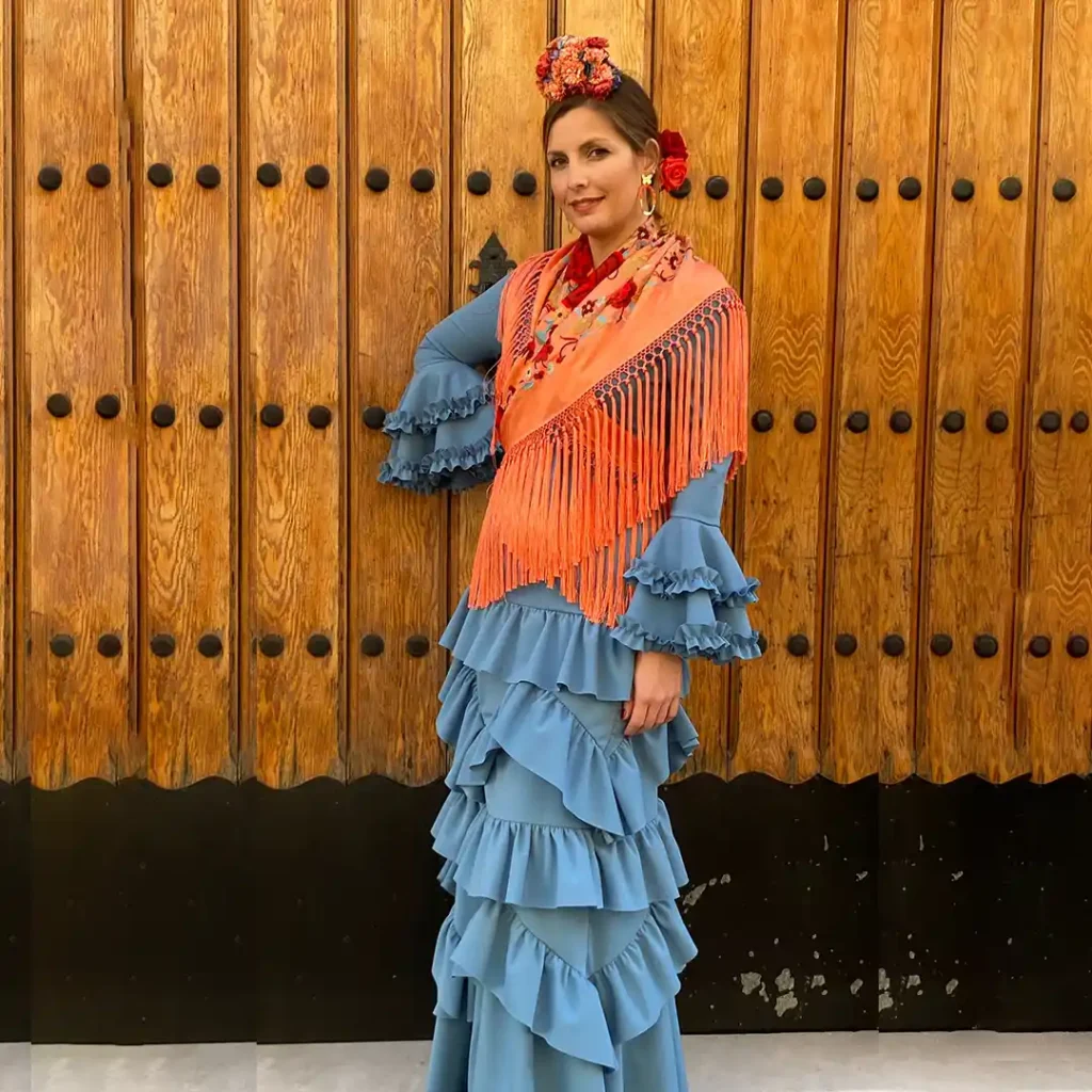 Traje flamenca
