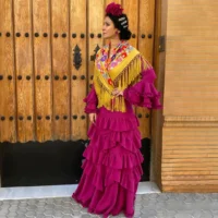 Traje flamenca