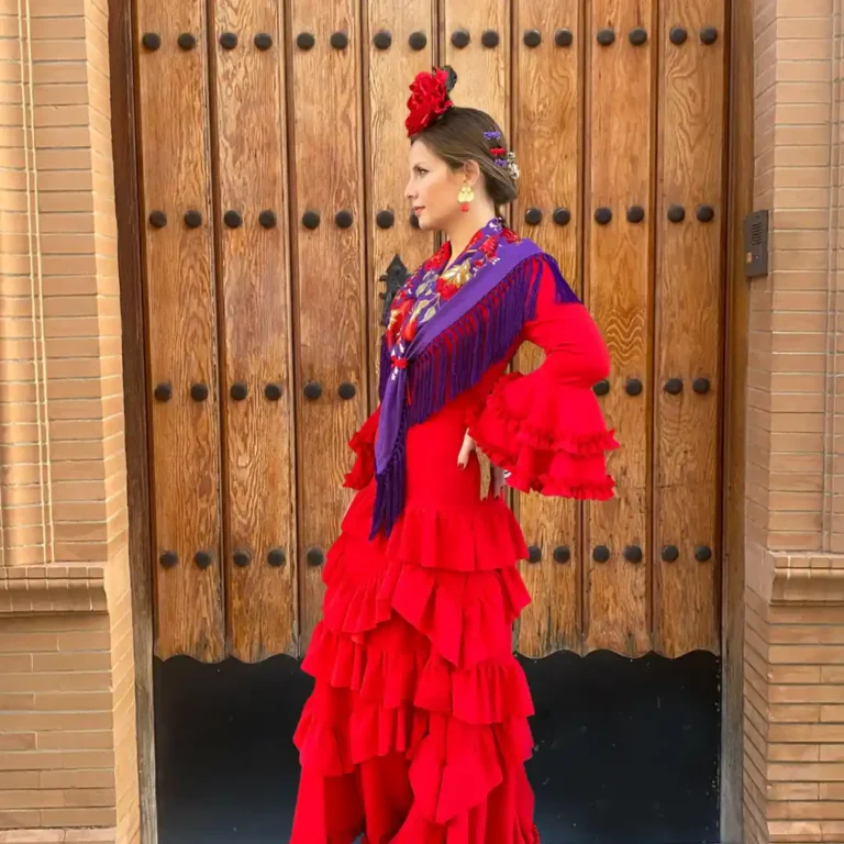 Traje flamenca