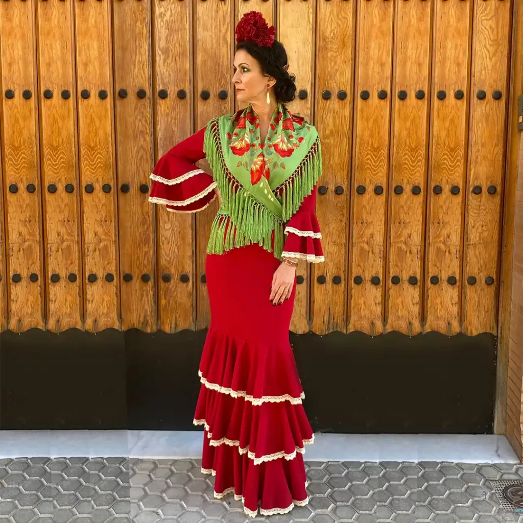traje flamenca low cost