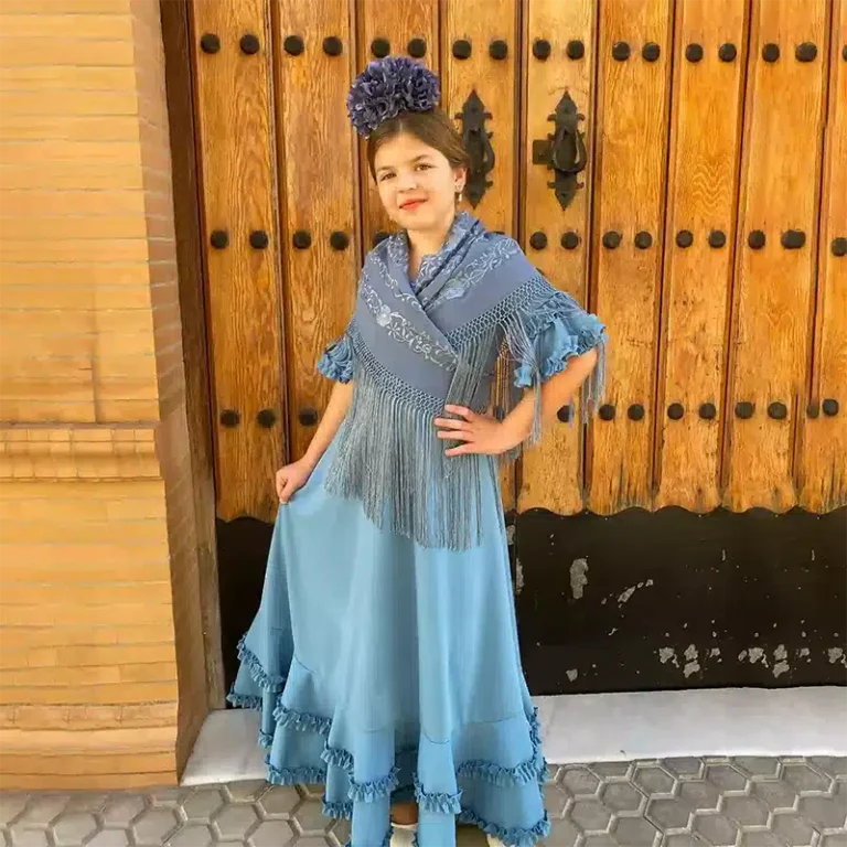 Vestido flamenca niña
