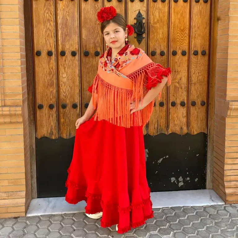 Vestido flamenca niña