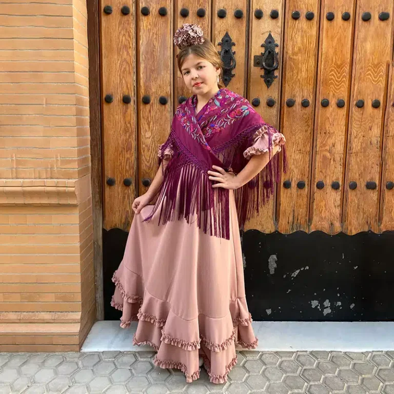 Vestido flamenca niña