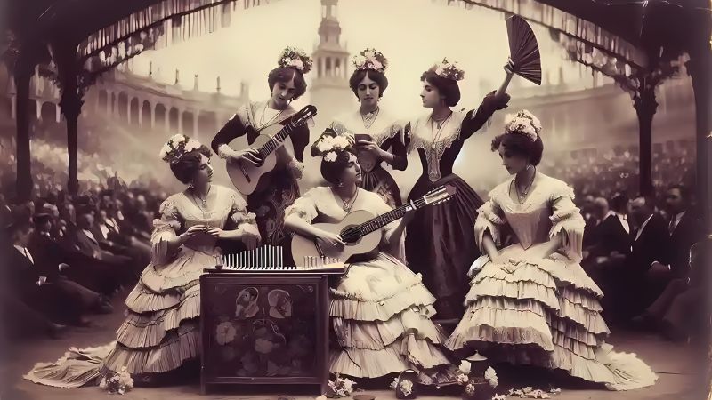 Historia y evolución del traje de flamenca - Concha Vega