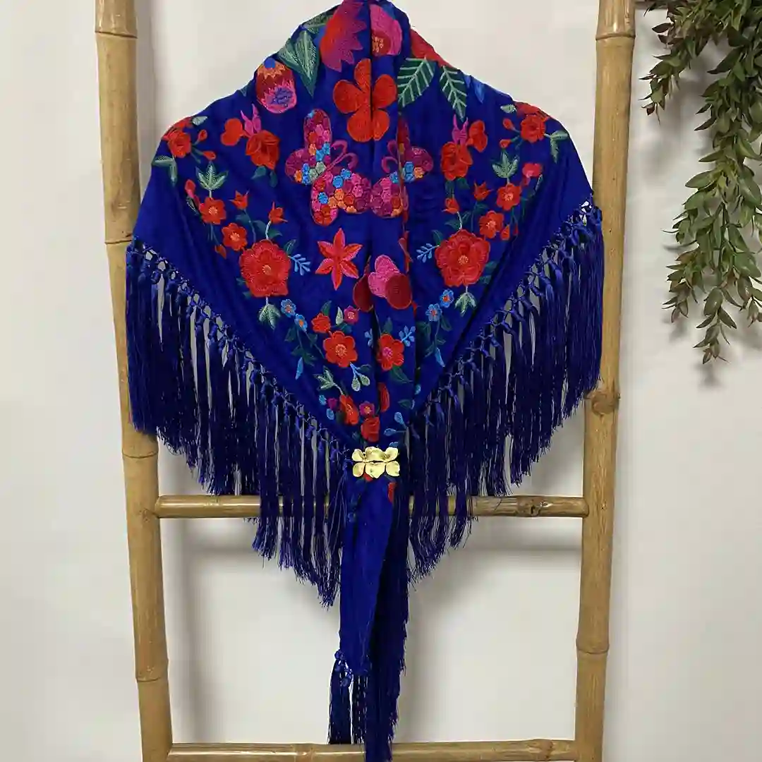 mantones de flamenca
