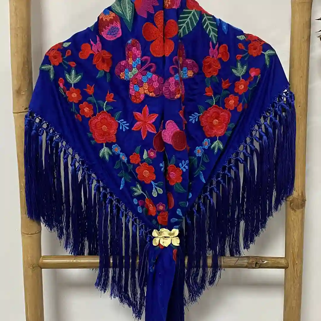 mantones de flamenca