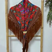 mantones de flamenca