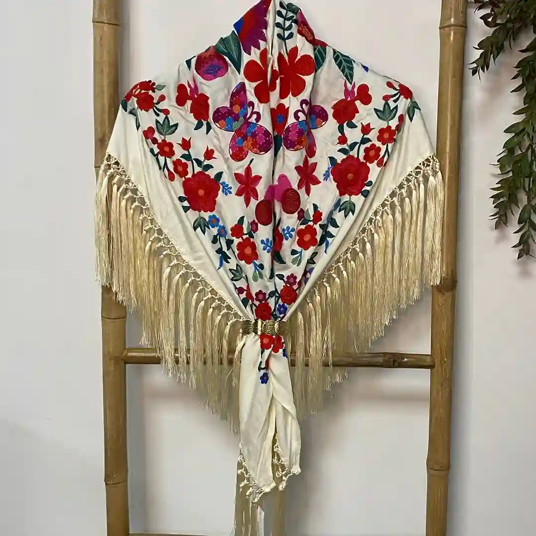 mantones de flamenca