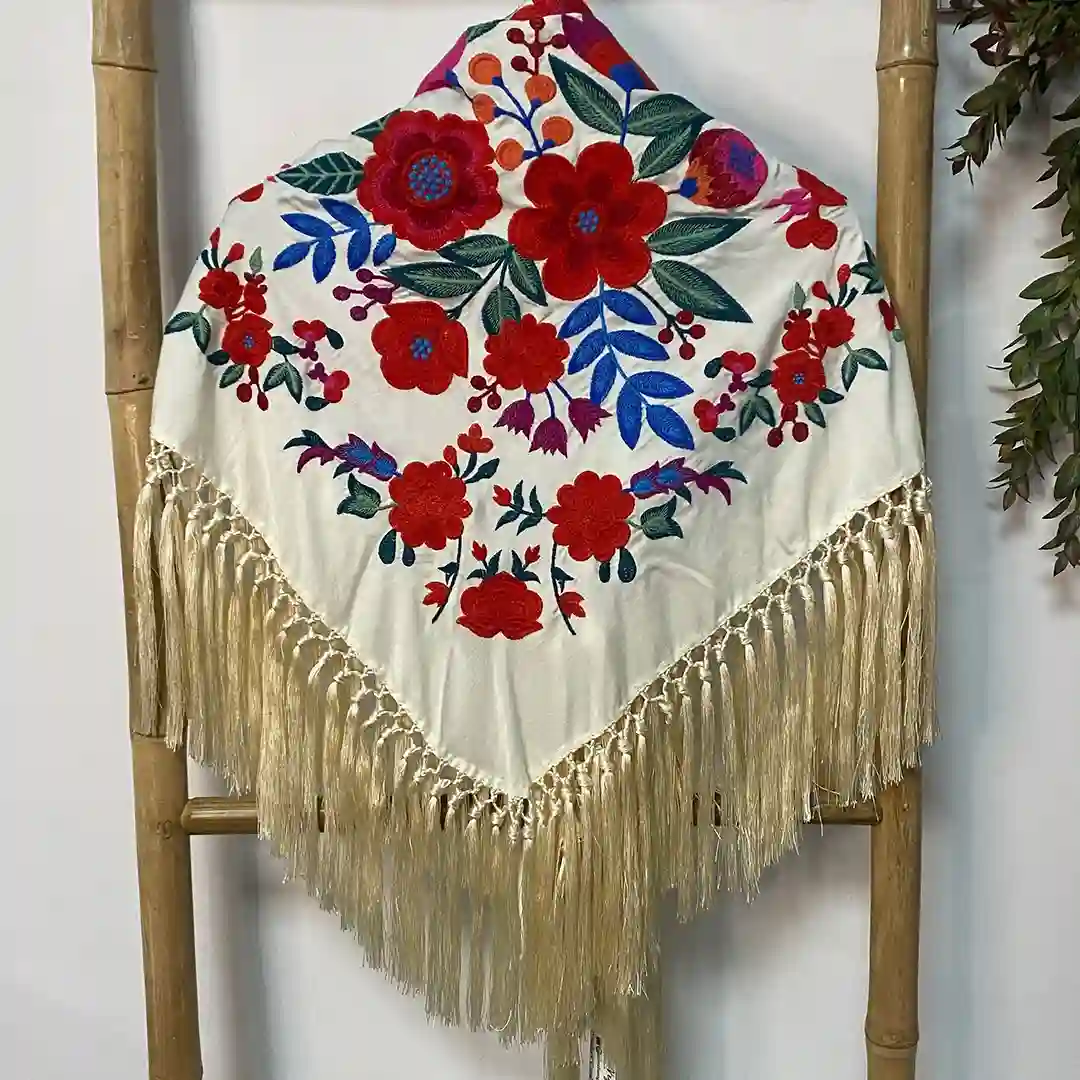 mantones de flamenca
