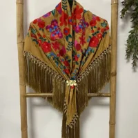 mantoncillos de flamenca bordado