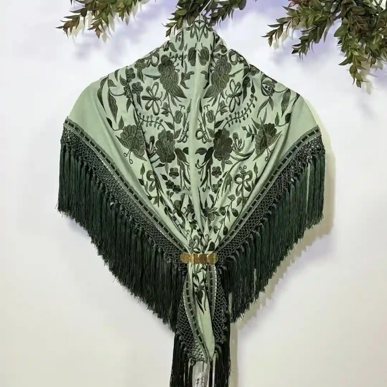 Mantoncillo Mod. Mariposa - Verde