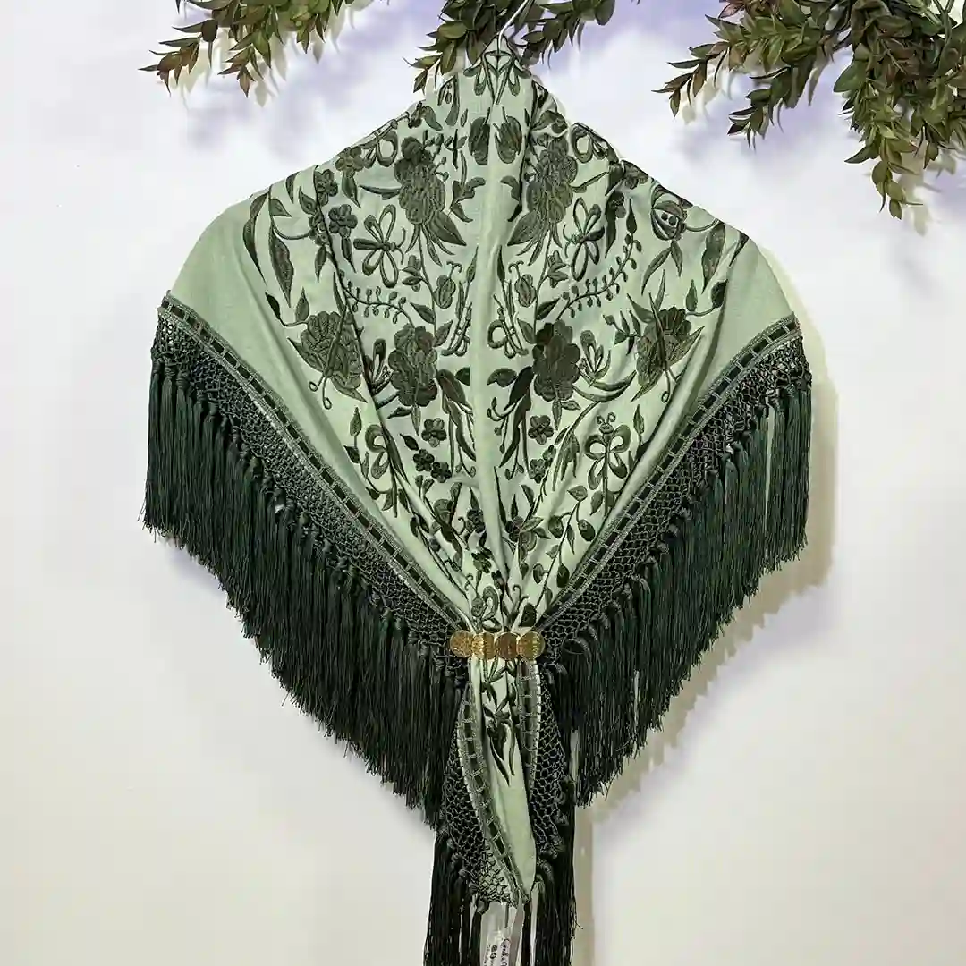 Mantoncillo Mod. Mariposa - Verde