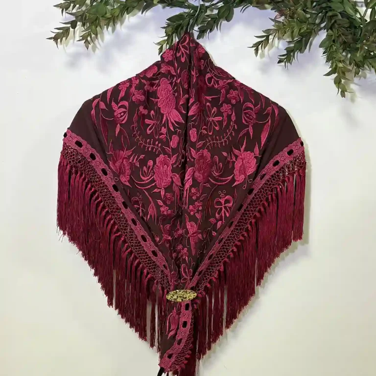 Mantoncillo Mod. Mariposa - Vino con Fresa
