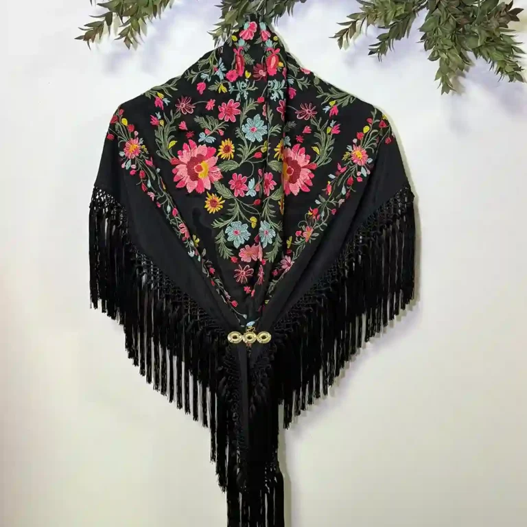 Mantoncillo Mod. Campanilla - Negro