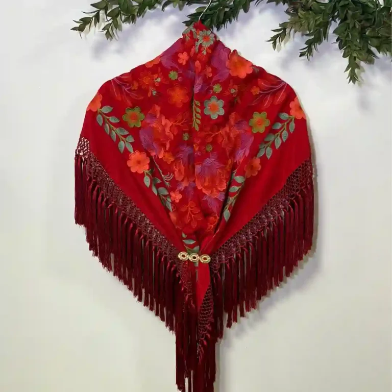 Mantoncillo Mod. Requiebro - Rojo
