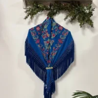 Mantoncillo Mod. Trigal - Azul Eléctrico