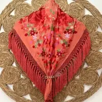 Mantoncillo Mod. Tulipan - Coral