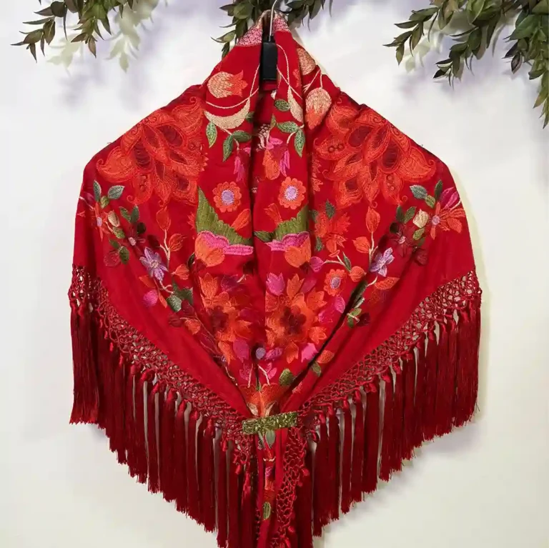 Mantoncillo Mod. Tulipán - Rojo