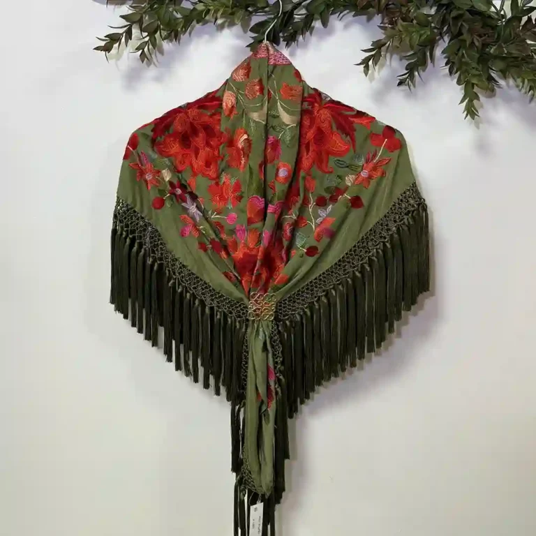 Mantoncillo Mod. Tulipán - Verde Seco