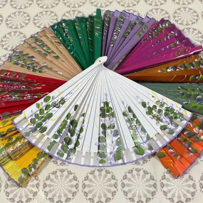 Abanico Racimos Violetas