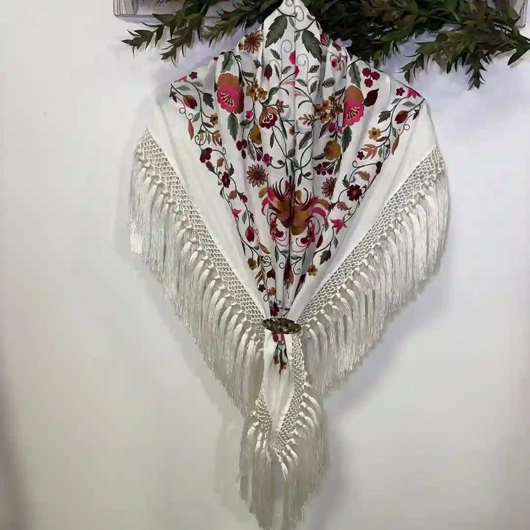 Mantoncillo Mod. Delicias - Blanco