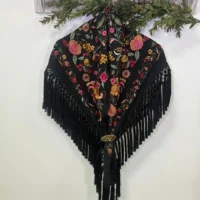 Mantoncillo Mod. Delicias - Negro