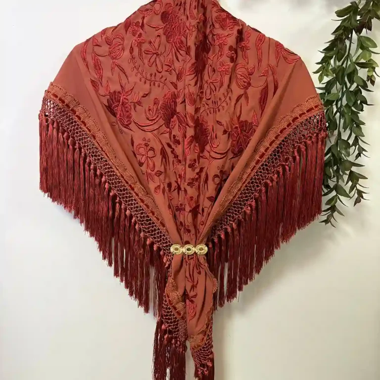 Mantoncillo Mod. Mariposa - Teja