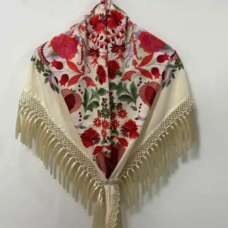 Mantoncillo Mod. Flor de Lis - Beige