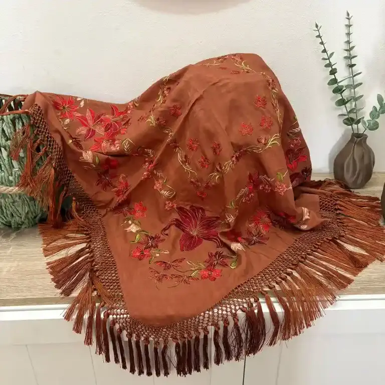 Mantón Mod. Libélula - Cobre